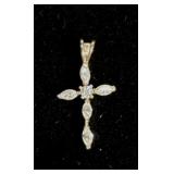 925, Silver Cross Pendant