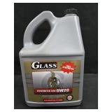 5 Qt Glass Synthetic SAE OW-20 Oil
