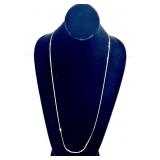 14K Yellow Gold Herringbone Necklace 14"