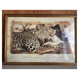 27ï¿½x29ï¿½ African Safari Leopard, Wall Frame