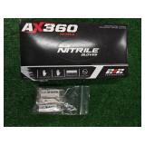 100ct Nitrile Gloves Large & X-acto Blades