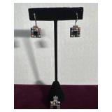 Multi Stone.925 Earrings & Pendant Set