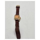 Timex Pooh Watch w/Leather Band