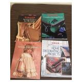 4 Singer Sewing Books