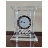 Waterford Crystal Desk Clock