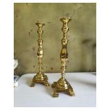 GOLDEN CANDLE HOLDERS