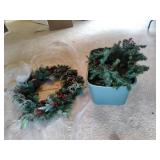 Outside Christmas decorations
