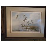 Framed Early Arrivals - Mallards" by David Maass.