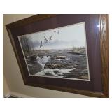 35"ï¿½28" Framed "First Flight Genesis 1:20" by