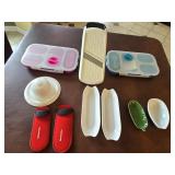 (2) New Portion Perfects, Mandolin Slicer, Spoon