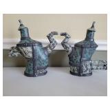 Steam Pipe Teapots by Scott Dooley