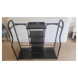 2.Golf bag caddy with five shelves