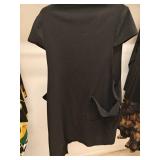 Fleece Asymmetrical Dress One Size