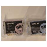 NEW Epson T0985 & TO986 Ink Cartridges
