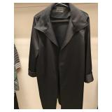Black Sateen Jacket M/L