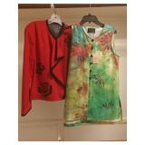Couture Sleeveless Top & Blazer