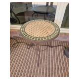 Tile Top Table