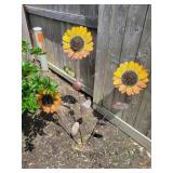 Sunflower Outdoor Yard Decor