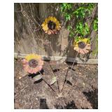 Sunflower Outdoor Yard Decor