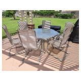 Outdoor table & 6 Chairs