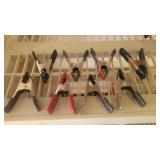 Eight clamps