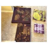 (4) Wall Decor Pieces