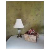 Small Lamp and Decorative Gift Box