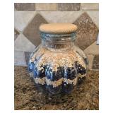 Decorative Jar Filled with Legumes
