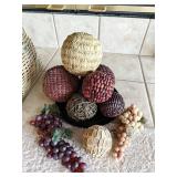 Bean Decor & Grapes