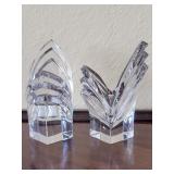 Mikasa Tulip Crystal Candle Holders