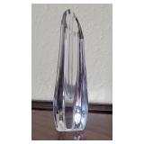 Baccarat 3 Sided Bud Vase