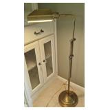 Brass Reading Lamp WORKS / adjusts from 37