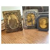 (3) Mini Frames For Pictures