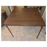 Fold Up Padded Card Table