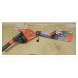 Leaf Blower, Hedge Trimmer