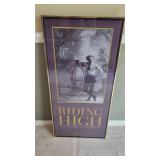 Riding High Framed Decor