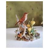 Red Bird Statue