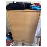 31.5"x 18"x 49" HOV DOKKA Roll Top Cabinet w/ 3