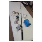 Fishing Pole, Pool Kit
