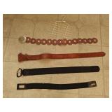 Belts & Hanger, Some Leather