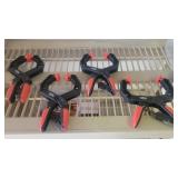 4 Bessey 2.25 X 2 in. Ratcheting Clamp XCRG2