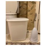 Toilet Brush & Trash Can 14ï¿½