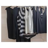 Black & White Camis, Tops, Sweaters Sz M/L