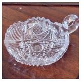 Cut Glass Nappy Dish