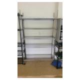 Rolling Metro Style Rack 6 Ft Tall
