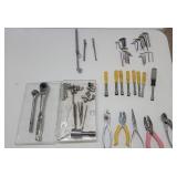 Sockets, Pliers, Allen Wrenches, Etc