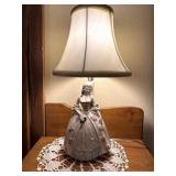 Antique Porcelain Lady Table Lamp 16ï¿½