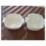 (2) Corning Ware Dishes