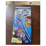 NIB Aqua Globes, (3) Water Globes & Plant Food