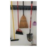 Brooms & Rack